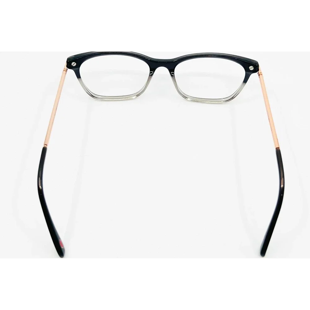 Vera Bradley Eyeglasses Womens Black Gray Ombre Cat Eye Frames 52-16-135